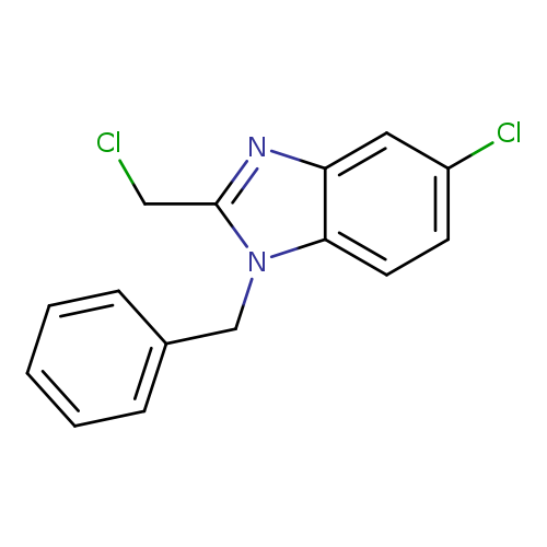 1-Benzyl-5-chloro-2-(chloromethyl)-1h-benzimidazole