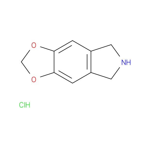 6,7-Dihydro-5h-[1,3]dioxolo[4,5-f]isoindole, HCl