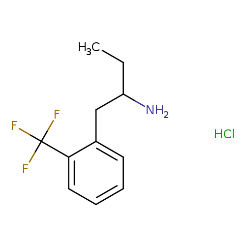 1-[2-(trifluoromethyl)phenyl]butan-2-amine hydrochloride