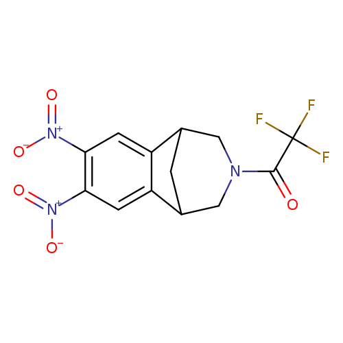 2,2,2-Trifluoro-1-(1,2,4,5-tetrahydro-7,8-dinitro-1,5-methano-3H-3-benzazepin-3-yl)ethanone