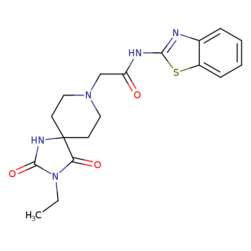 N-(1,3-benzothiazol-2-yl)-2-{3-ethyl-2,4-dioxo-1,3,8-triazaspiro[4.5]decan-8-yl}acetamide