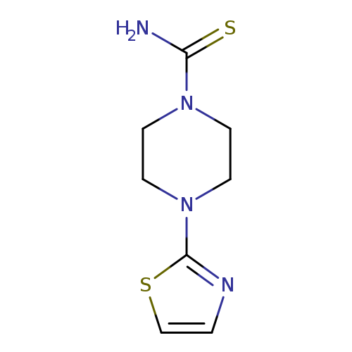 4-(1,3-thiazol-2-yl)piperazine-1-carbothioamide