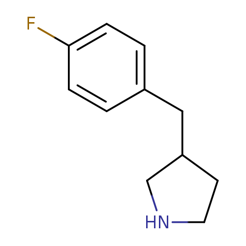 3-(4-Fluorobenzyl)pyrrolidine