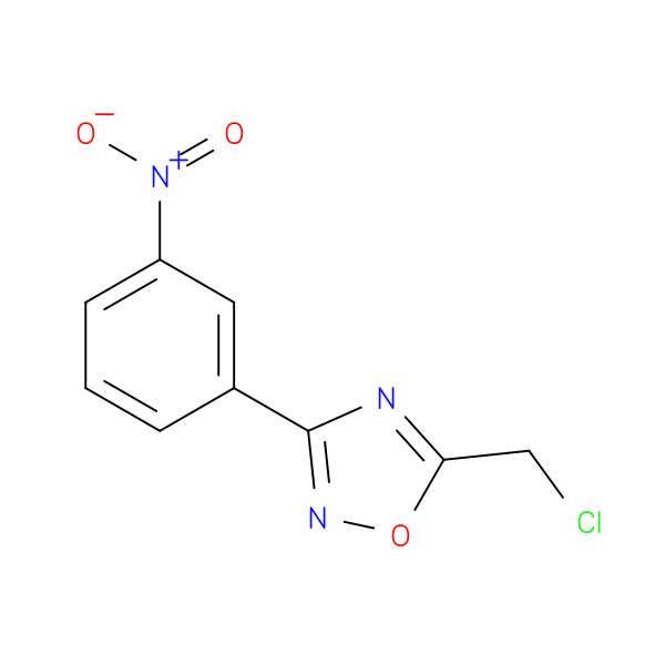5-(Chloromethyl)-3-(3-nitrophenyl)-1,2,4-oxadiazole