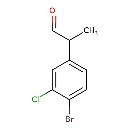 2-(4-bromo-3-chlorophenyl)propanal