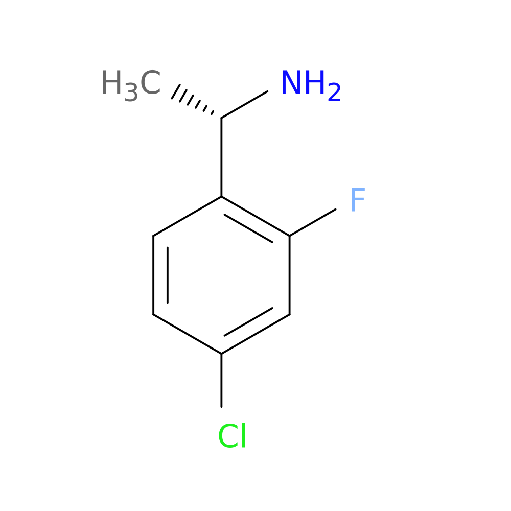 (S)-1-(4-Chloro-2-fluorophenyl)ethan-1-amine