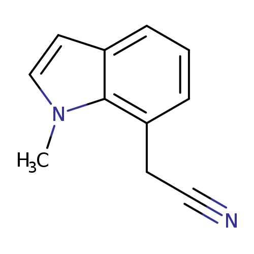 2-(1-methyl-1H-indol-7-yl)acetonitrile