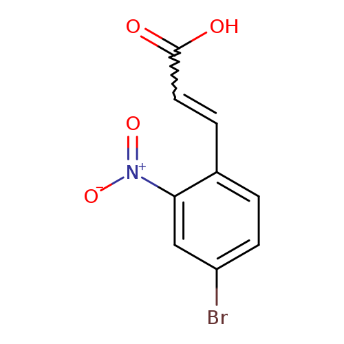 4-Bromo-2-nitrocinnamic acid