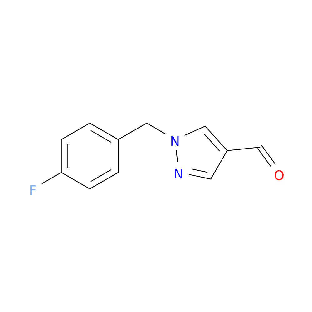 1-(4-Fluorobenzyl)-1H-pyrazole-4-carbaldehyde