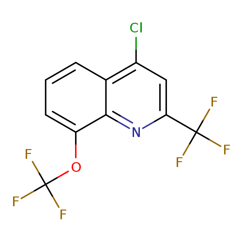4-Chloro-8-(trifluoromethoxy)-2-(trifluoromethyl)quinoline