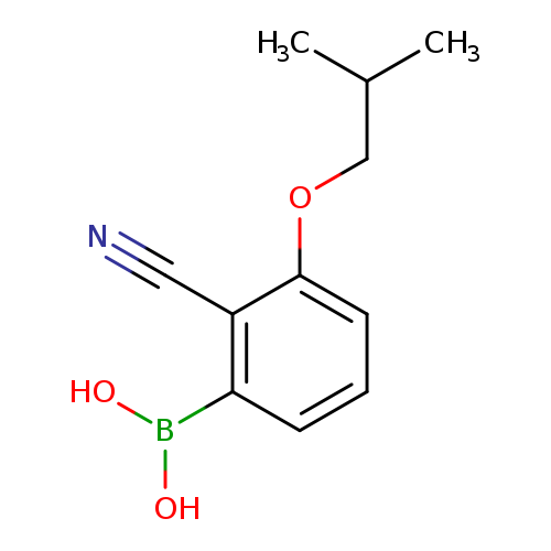 [2-Cyano-3-(2-methylpropoxy)phenyl]boronic acid
