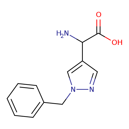 2-amino-2-(1-benzyl-1H-pyrazol-4-yl)acetic acid