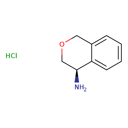 (4R)-3,4-dihydro-1H-2-benzopyran-4-amine hydrochloride