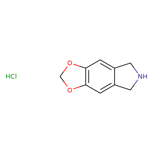 5H-1,3-Dioxolo[4,5-f]isoindole, 6,7-dihydro-, hydrochloride (1:1)