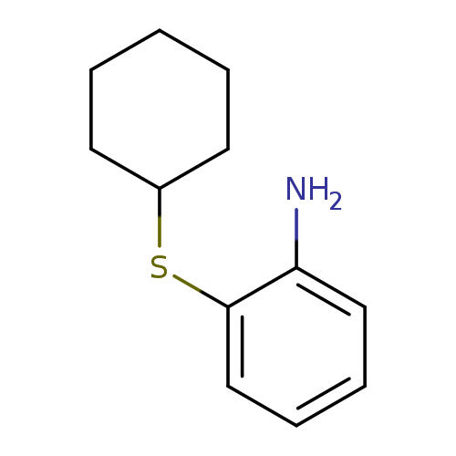 2-(Cyclohexylthio)benzenamine
