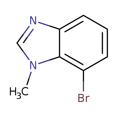 1H-Benzimidazole, 7-bromo-1-methyl-