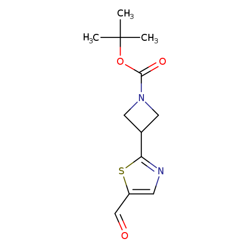 tert-butyl 3-(5-formyl-1,3-thiazol-2-yl)azetidine-1-carboxylate