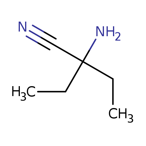 2-Amino-2-ethylbutanenitrile