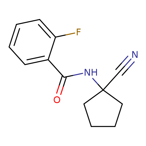 N-(1-CYANO-CYCLOPENTYL)-2-FLUORO-BENZAMIDE