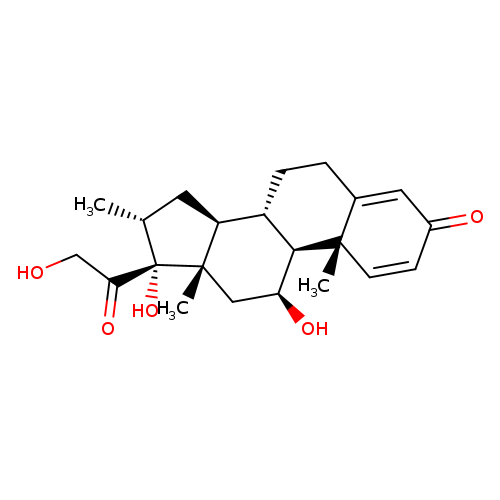 11beta,17alpha,21-Trihydroxy-16alpha-Methyl-1,4-pregnadiene-3,20-dione