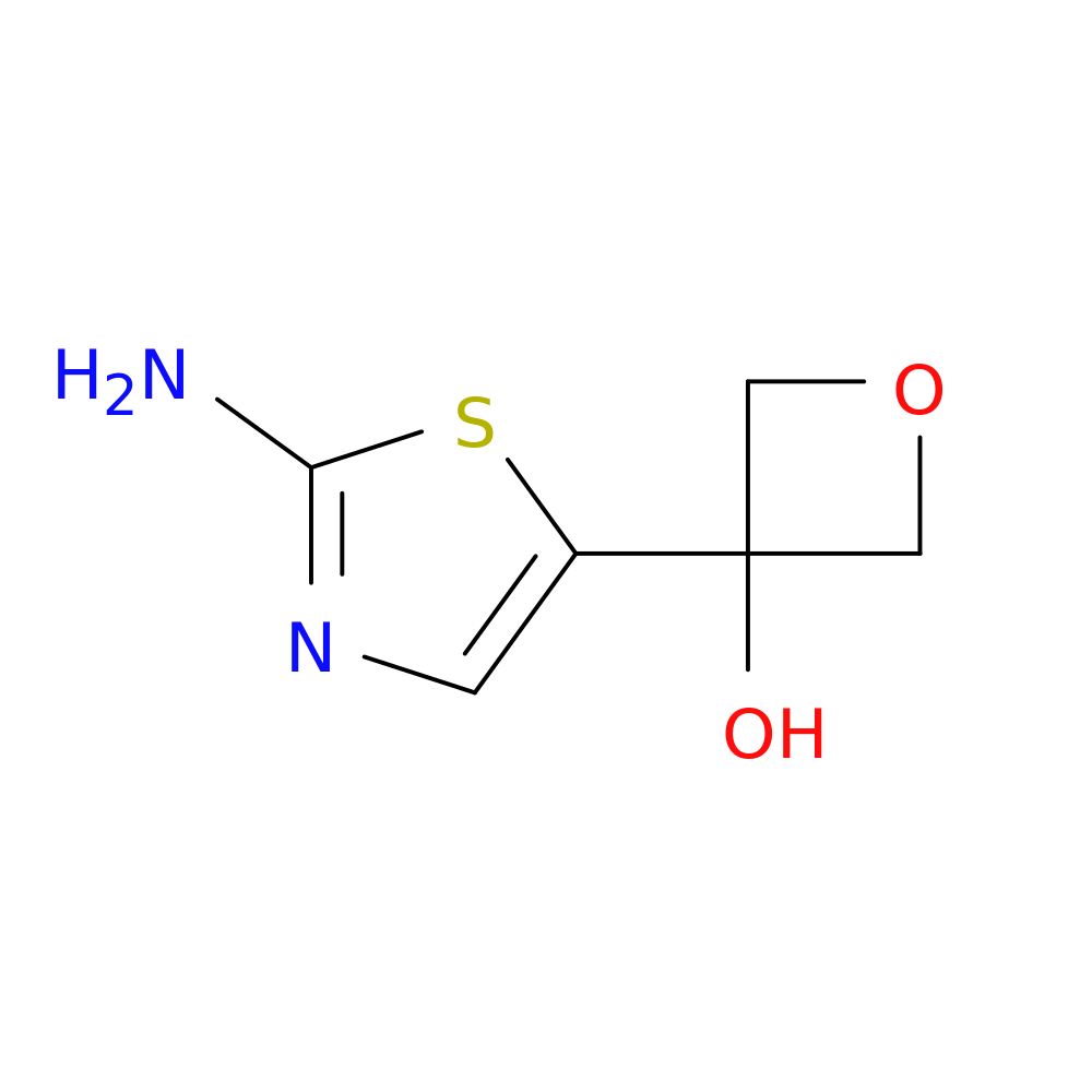 3-(2-amino-1,3-thiazol-5-yl)oxetan-3-ol
