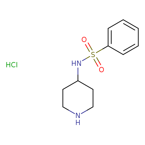 N-(Piperidin-4-yl)benzenesulfonamide hydrochloride