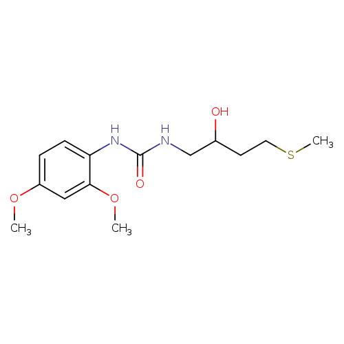 1-(2,4-dimethoxyphenyl)-3-[2-hydroxy-4-(methylsulfanyl)butyl]urea