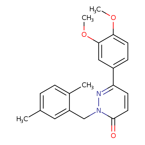 6-(3,4-dimethoxyphenyl)-2-[(2,5-dimethylphenyl)methyl]-2,3-dihydropyridazin-3-one
