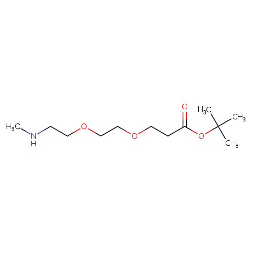 Methylamino-PEG2-t-butyl Ester