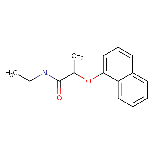 N-ethyl-2-(naphthalen-1-yloxy)propanamide