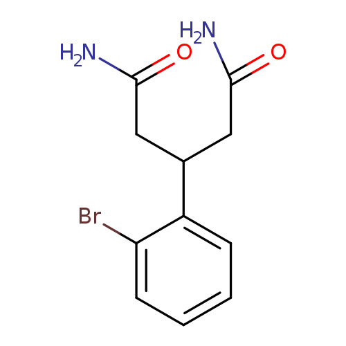 3-(2-bromophenyl)pentanediamide