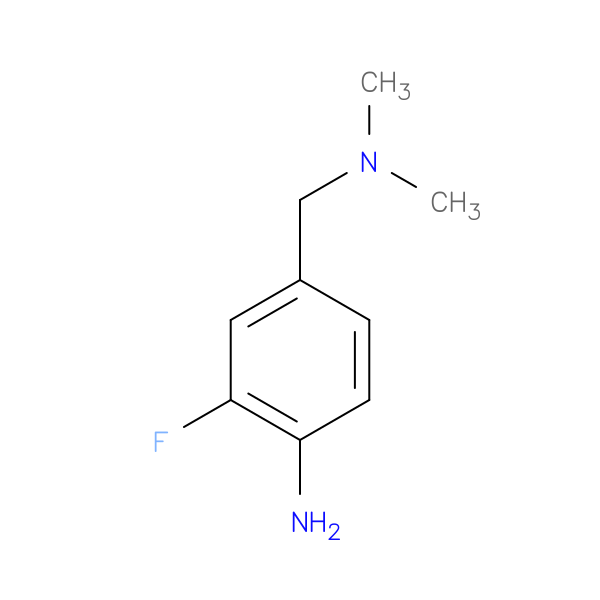 4-[(dimethylamino)methyl]-2-fluoroaniline