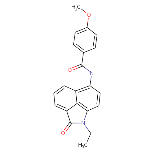 N-{2-ethyl-3-oxo-2-azatricyclo[6.3.1.0^{4,12}]dodeca-1(11),4(12),5,7,9-pentaen-9-yl}-4-methoxybenzamide