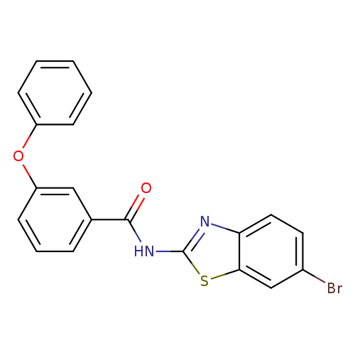 N-(6-bromo-1,3-benzothiazol-2-yl)-3-phenoxybenzamide