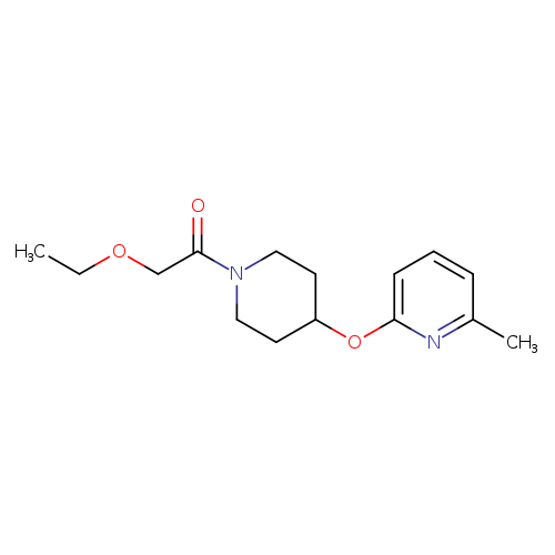 2-ethoxy-1-{4-[(6-methylpyridin-2-yl)oxy]piperidin-1-yl}ethan-1-one