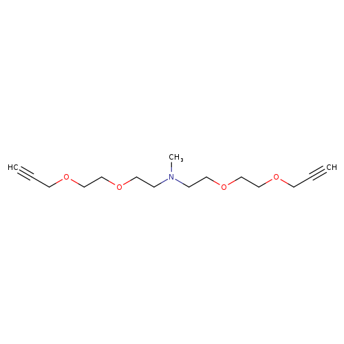 N-Me-n-(peg2-propargyl)2