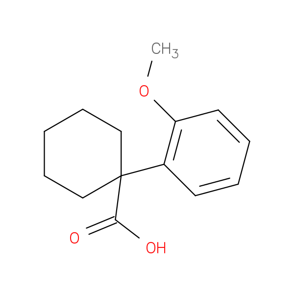 1-(2-Methoxyphenyl)cyclohexane-1-carboxylic acid