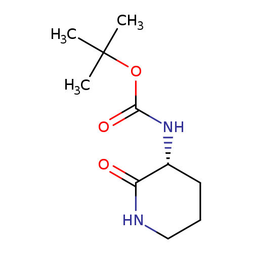 Carbamic acid, [(3R)-2-oxo-3-piperidinyl]-, 1,1-dimethylethyl ester (9CI)