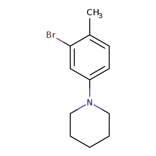 1-(3-Bromo-4-methylphenyl)piperidine