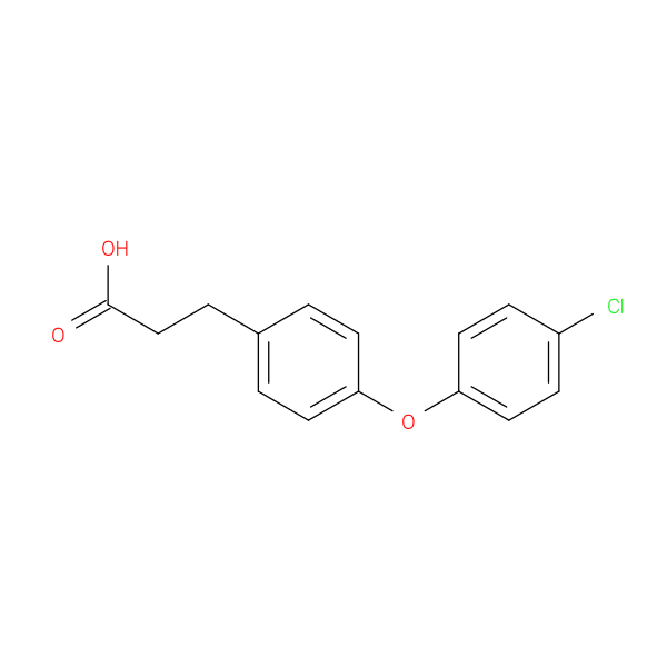 Benzenepropanoic acid,4-(4-chlorophenoxy)-