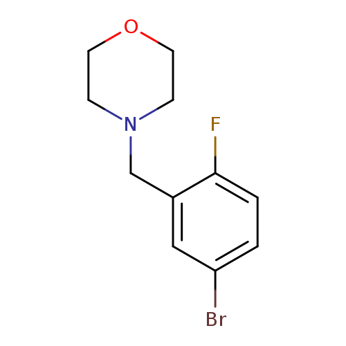 4-[(5-Bromo-2-fluorophenyl)methyl]morpholine