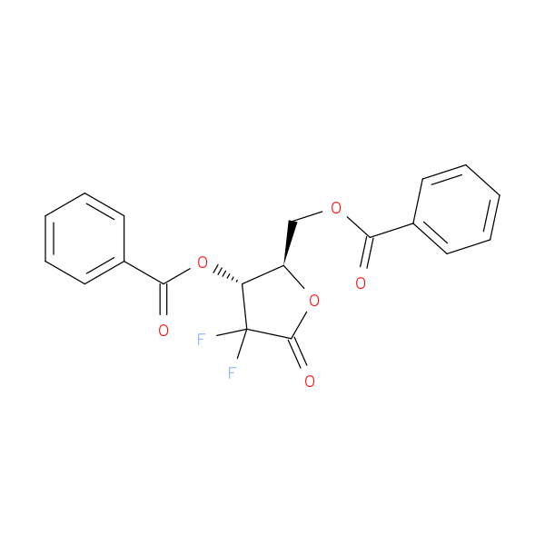 ((2R,3R)-3-(Benzoyloxy)-4,4-difluoro-5-oxotetrahydrofuran-2-yl)methyl benzoate