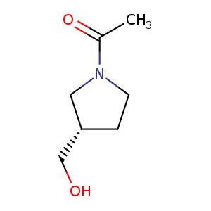 1-[(3S)-3-(hydroxymethyl)pyrrolidin-1-yl]ethan-1-one