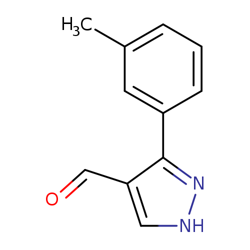 3-(m-Tolyl)-1H-pyrazole-4-carbaldehyde
