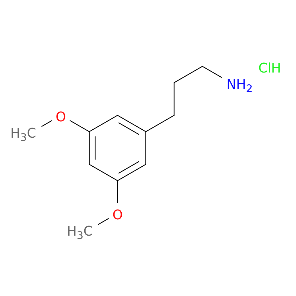 3-(3,5-dimethoxyphenyl)propan-1-amine hydrochloride