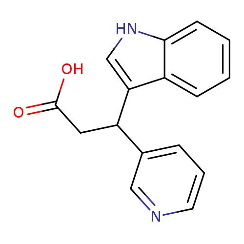 3-(1H-Indol-3-yl)-3-pyridin-3-ylpropanoic acid
