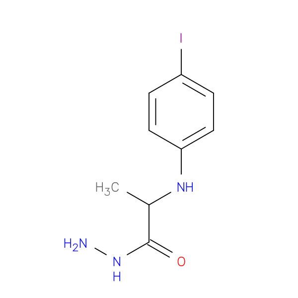 2-[(4-Iodophenyl)amino]propanohydrazide