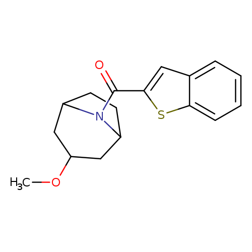 8-(1-benzothiophene-2-carbonyl)-3-methoxy-8-azabicyclo[3.2.1]octane