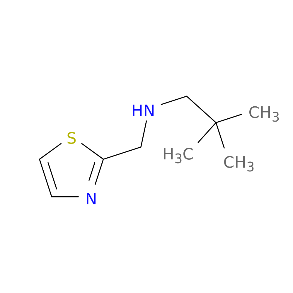 (2,2-dimethylpropyl)[(1,3-thiazol-2-yl)methyl]amine