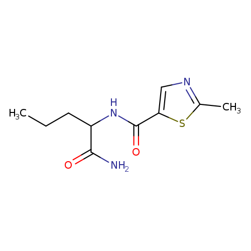 2-[(2-methyl-1,3-thiazol-5-yl)formamido]pentanamide